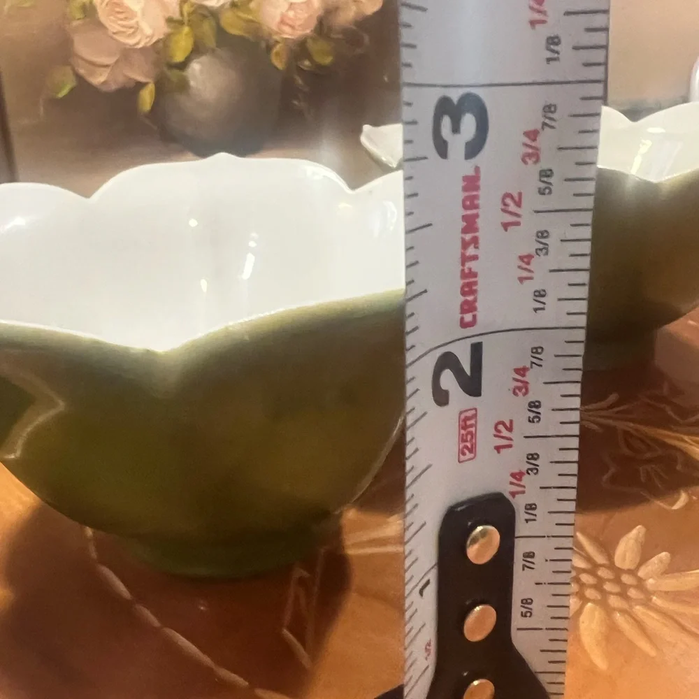 VTG Japanese Lotus Rice Bowls (x2)
